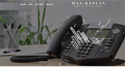 Desktop Screenshot of max-kaplan.com